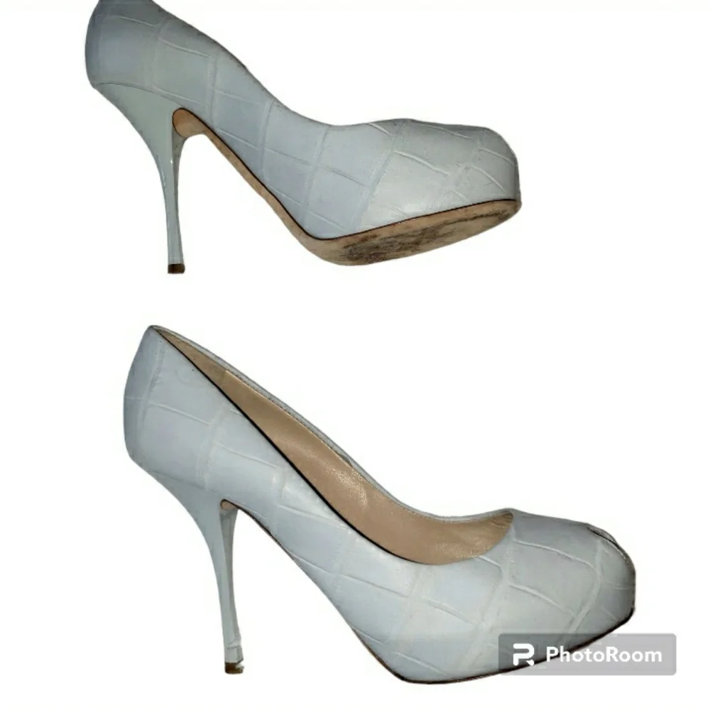 Guiseppe Zanotti Crocodile Platforms RETAIL $975- - Picture 4 of 8